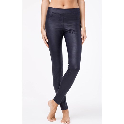 Legginsy damskie w kolorze granatowym GLEAM, Kolor granatowy, Rozmiar XS, Conte ze sklepu Primodo w kategorii Spodnie damskie - zdjęcie 184062168