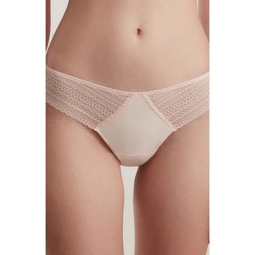 Vintage RP6072 figi tanga, Kolor migdałowy, Rozmiar L, Conte ze sklepu Primodo w kategorii Majtki damskie - zdjęcie 184063036
