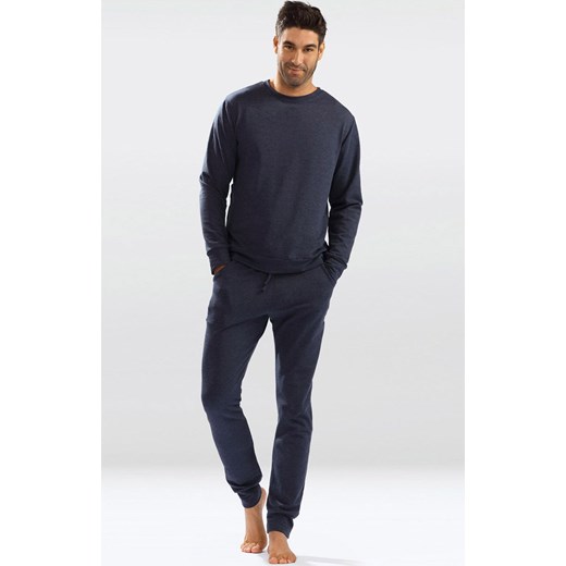 Komplet męski dresowy Justin, Kolor jeans, Rozmiar M, DKaren ze sklepu Primodo w kategorii Dresy męskie - zdjęcie 184063597