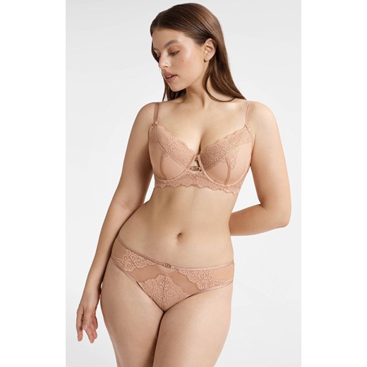 Esotiq figi beżowe Darling 40546-82X, Kolor beżowy, Rozmiar S, Esotiq ze sklepu Primodo w kategorii Majtki damskie - zdjęcie 184066757