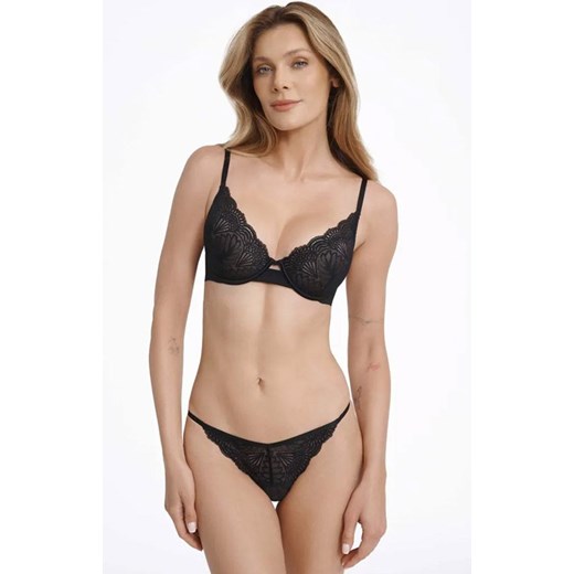Esotiq biustonosz push-up czarny Isabelle 41021-63X, Kolor czarny, Rozmiar 65F, Esotiq ze sklepu Primodo w kategorii Biustonosze - zdjęcie 184066828