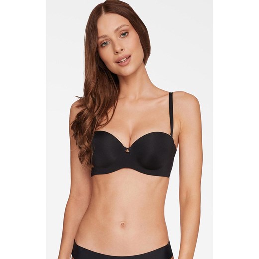 Esotiq czarny biustonosz push-up Raffen 39719-99X, Kolor czarny, Rozmiar 60E, Esotiq ze sklepu Primodo w kategorii Biustonosze - zdjęcie 184067075