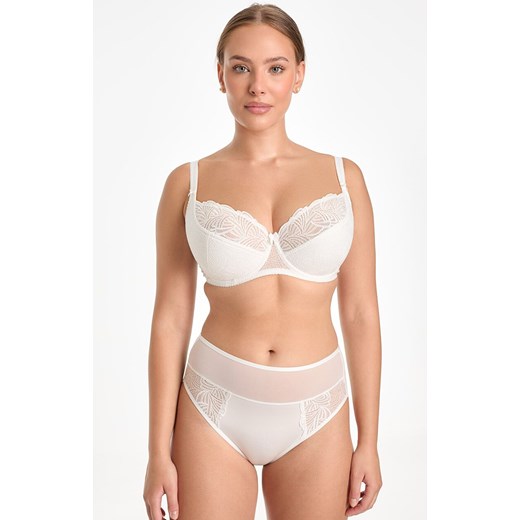 Biustonosz półusztywniany semi-soft śmietankowy Rina B150, Kolor śmietankowy, Rozmiar 65F, Ewa Bien ze sklepu Primodo w kategorii Biustonosze - zdjęcie 184067528