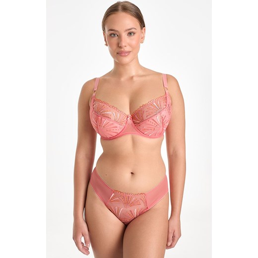 Figi damskie tangi Natali flamingo C511, Kolor flamingo, Rozmiar L, Ewa Bien ze sklepu Primodo w kategorii Majtki damskie - zdjęcie 184067595