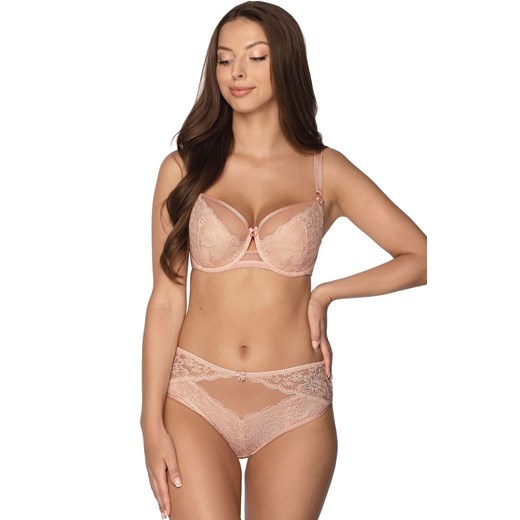 Biustonosz koronkowy semi-soft Amelia 1192, Kolor różowy, Rozmiar 70I, Gaia ze sklepu Primodo w kategorii Biustonosze - zdjęcie 184070567