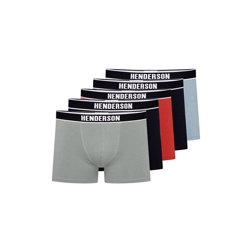 Henderson 5-pack bokserki z dłuższą nogawką Soon 42704-MLC, Kolor multicolour, Rozmiar 2XL, Henderson ze sklepu Primodo w kategorii Majtki męskie - zdjęcie 184071958