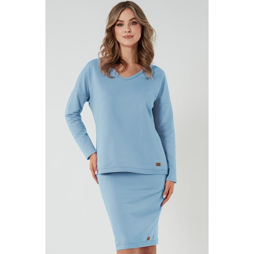 Spódnica midi niebieska Stella, Kolor niebieski, Rozmiar S, Italian Fashion ze sklepu Primodo w kategorii Spódnice - zdjęcie 184075305