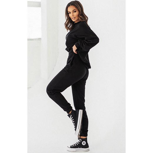 Bluza oversize Morelli w kolorze czarnym D30, Kolor czarny, Rozmiar XS/S, Ivon ze sklepu Primodo w kategorii Bluzy damskie - zdjęcie 184075719