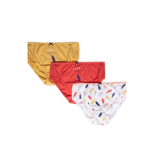 3-pack bawełniane figi damskie L-122BIB-38, Kolor multicolour, Rozmiar L, LAMA ze sklepu Primodo w kategorii Majtki damskie - zdjęcie 184077365