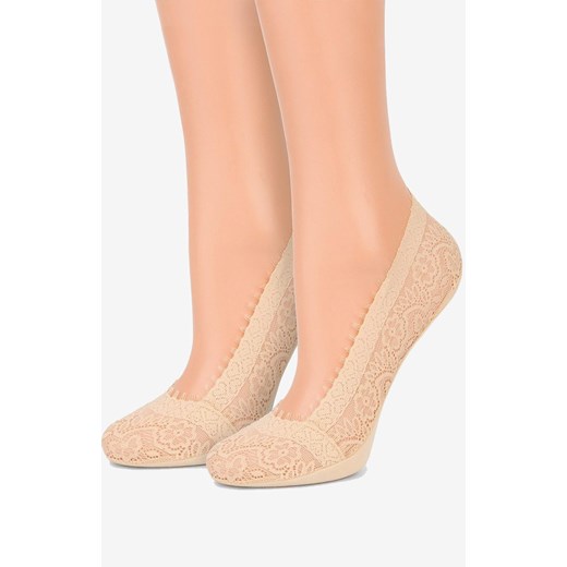 Marilyn 2-pak stopki koronkowe beżowe Comfort Lace, Kolor naturalny, Rozmiar 35-37, Marilyn ze sklepu Primodo w kategorii Skarpetki damskie - zdjęcie 184079905