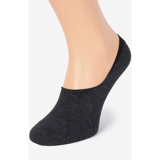 Marilyn 2-pack ciemnoszare stopki męskie z silikonem Men Silicon, Kolor ciemnoszary, Rozmiar 39-42, Marilyn ze sklepu Primodo w kategorii Skarpetki damskie - zdjęcie 184079939