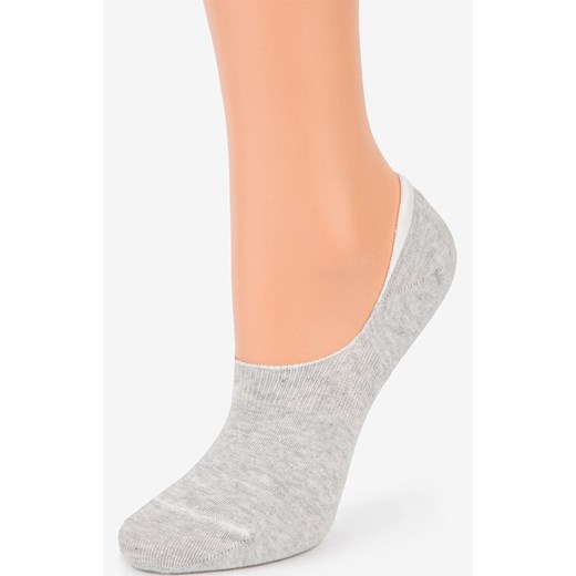 Marilyn 2-pack stopki damskie z silikonem szare Silicon, Kolor szary, Rozmiar 35-38, Marilyn ze sklepu Primodo w kategorii Skarpetki damskie - zdjęcie 184079975