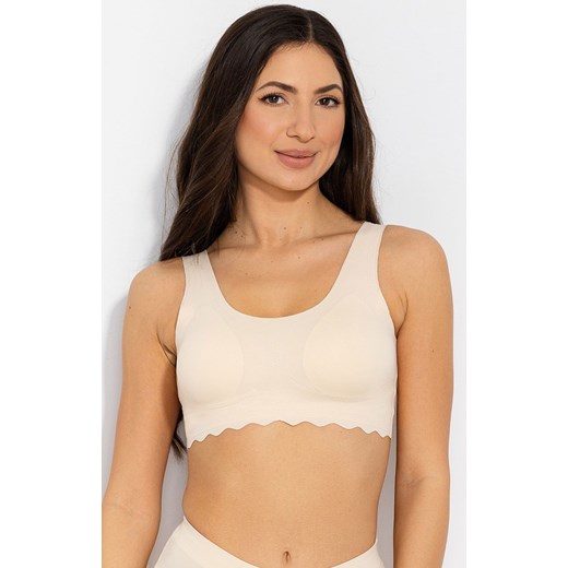 Top damski beżowy Bra Feel Good, Kolor beżowy, Rozmiar L, Mitex ze sklepu Primodo w kategorii Biustonosze - zdjęcie 184081636