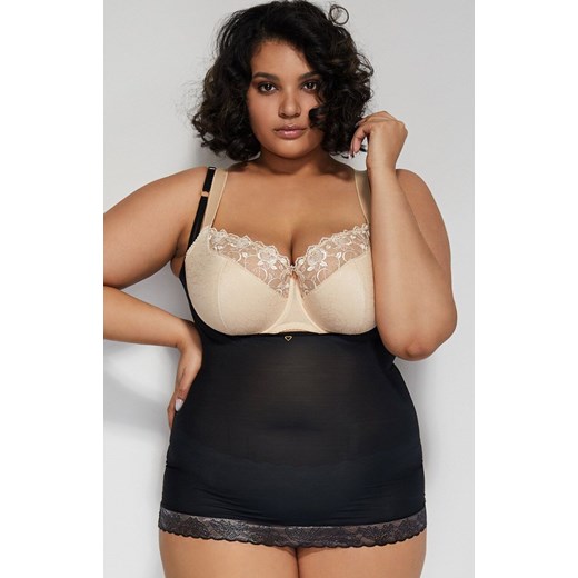 Koszulka modelująca czarna Glam Top, Kolor czarny, Rozmiar 3XL, Mitex ze sklepu Primodo w kategorii Bielizna wyszczuplająca - zdjęcie 184081697