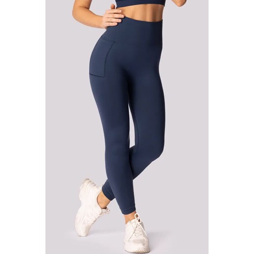 Mona legginsy damskie granatowe Base, Kolor granatowy, Rozmiar S/M, Mona ze sklepu Primodo w kategorii Spodnie damskie - zdjęcie 184085006