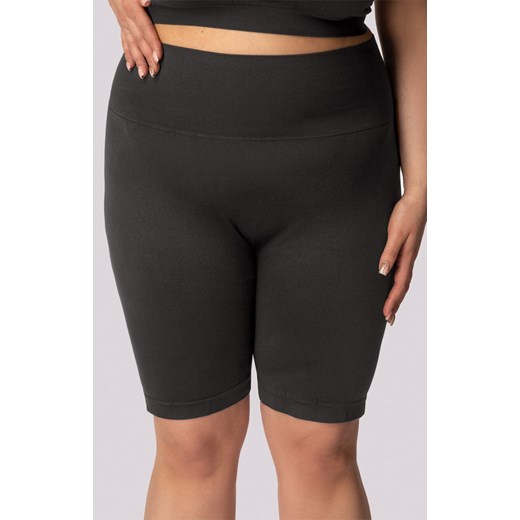 Mona kolarki damskie szare Base Plus Size, Kolor szary, Rozmiar 2XL, Mona ze sklepu Primodo w kategorii Szorty - zdjęcie 184085136