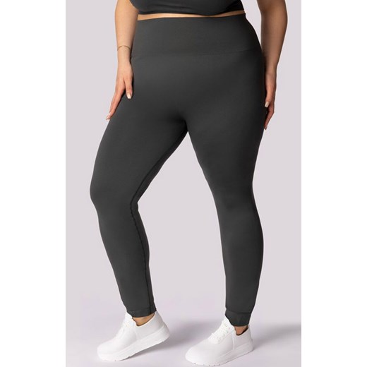 Mona legginsy damskie szar Base Plus Size, Kolor szary, Rozmiar 2XL, Mona ze sklepu Primodo w kategorii Spodnie damskie - zdjęcie 184085167