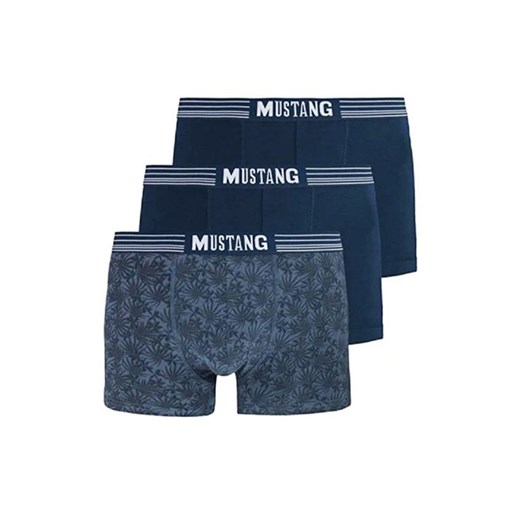 3-pack bokserki męskie 4156-1003 Retro, Kolor granatowy, Rozmiar M, Mustang ze sklepu Primodo w kategorii Majtki męskie - zdjęcie 184085676