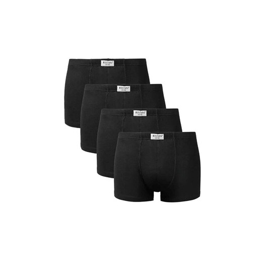 4-pack czarne bokserki męskie 4220-1004, Kolor czarny, Rozmiar M, Mustang ze sklepu Primodo w kategorii Majtki męskie - zdjęcie 184085678