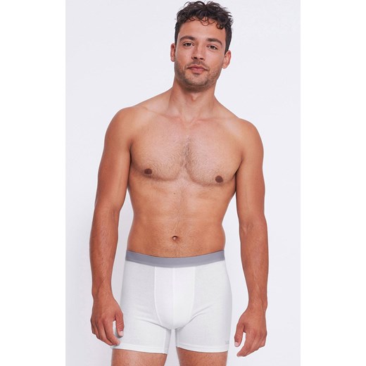 Sloggi 2-pack bokserki męskie białe GO ABC 2.0 10217937, Kolor biały, Rozmiar M, Sloggi ze sklepu Primodo w kategorii Majtki męskie - zdjęcie 184090629