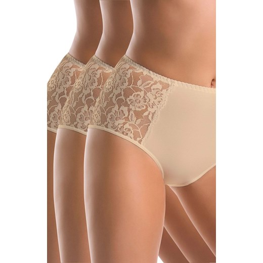 Loren figi wysokie 140 3-pack, Kolor beżowy, Rozmiar 3XL, Teyli ze sklepu Primodo w kategorii Majtki damskie - zdjęcie 184093119