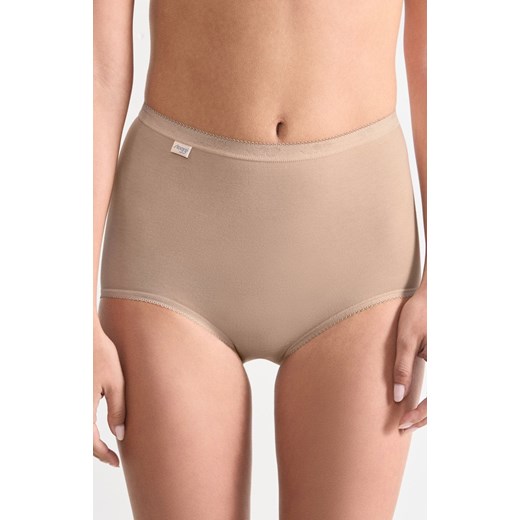 Sloggi Basic+ Maxi beżowe wysokie figi damskie 10005037, Kolor cielisty, Rozmiar 38, Sloggi ze sklepu Primodo w kategorii Majtki damskie - zdjęcie 184093329