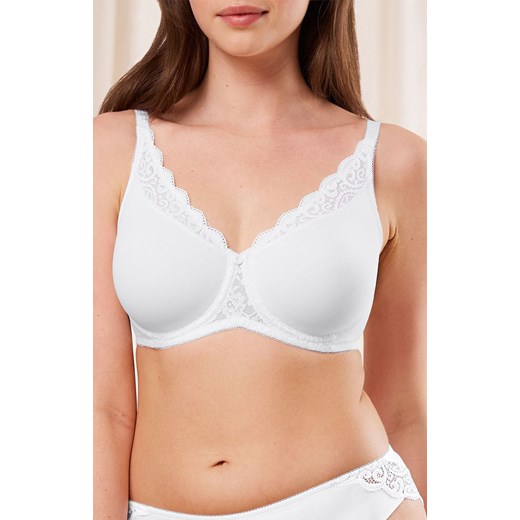 Triumph biustonosz minimizer Amourette W01 10210670-0003, Kolor biały, Rozmiar 75D, Triumph ze sklepu Primodo w kategorii Biustonosze - zdjęcie 184093808