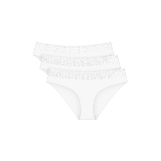 Triumph 3-pack figi damskie Feel of Modal Tai 10214907-0003, Kolor biały, Rozmiar M, Triumph ze sklepu Primodo w kategorii Majtki damskie - zdjęcie 184094059