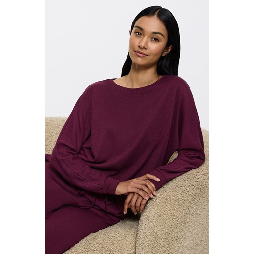 Triumph top z długim rękawem Cozy Comfort 10216538-00EG, Kolor bordowy, Rozmiar 38, Triumph ze sklepu Primodo w kategorii Bluzki damskie - zdjęcie 184094245
