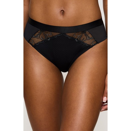 Triumph figi damskie Wild Azalea Florale Tai 10219865-0004, Kolor czarny, Rozmiar 36, Triumph ze sklepu Primodo w kategorii Majtki damskie - zdjęcie 184094599