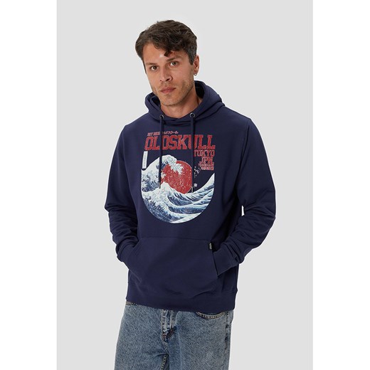 OLDSKULL Bluza w kolorze granatowym ze sklepu Limango Polska w kategorii Bluzy męskie - zdjęcie 184096768