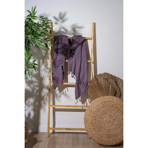 FLORIANE GARDEN Fouta w kolorze błękitno-fioletowym ze sklepu Limango Polska w kategorii Ręczniki - zdjęcie 184096829