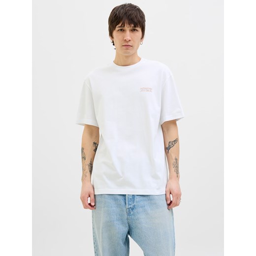 Jack &amp; Jones Koszulka w kolorze białym ze sklepu Limango Polska w kategorii T-shirty męskie - zdjęcie 184097119