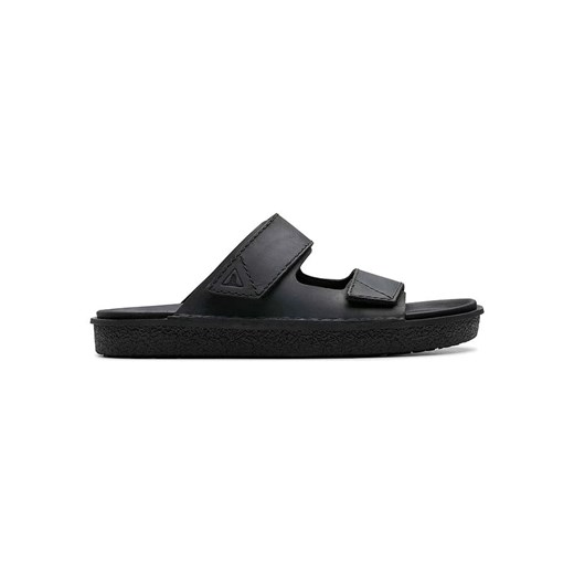 Clarks Skórzane klapki &quot;Litton&quot; w kolorze czarnym ze sklepu Limango Polska w kategorii Klapki męskie - zdjęcie 184097149