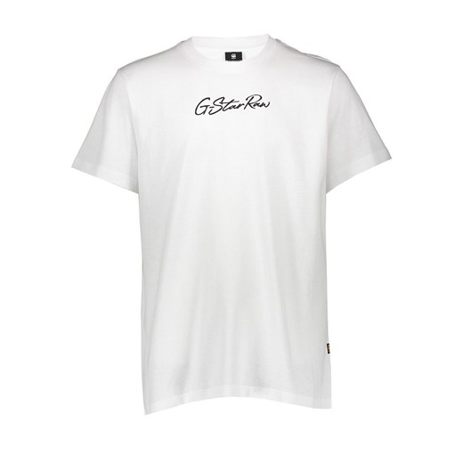 G-Star Koszulka w kolorze białym ze sklepu Limango Polska w kategorii T-shirty męskie - zdjęcie 184097176