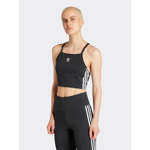 adidas Top sportowy w kolorze czarnym ze sklepu Limango Polska w kategorii Bluzki damskie - zdjęcie 184097956