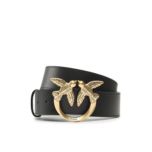 Pinko Pasek Damski Love Berry H4 Belt PE 23 PLT01 100120 A0F1 Czarny Pinko L MODIVO