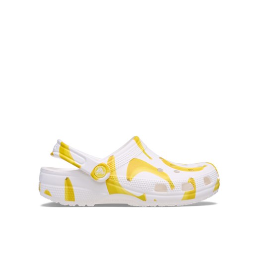 Crocs Klapki Classic Fresh Fruits Clog 211008 Biały ze sklepu MODIVO w kategorii Klapki męskie - zdjęcie 184098169