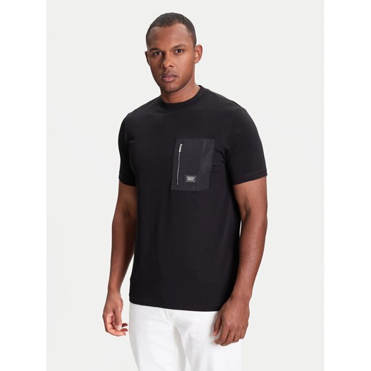 KARL LAGERFELD T-Shirt 755046 553235 Czarny Regular Fit ze sklepu MODIVO w kategorii T-shirty męskie - zdjęcie 184098195