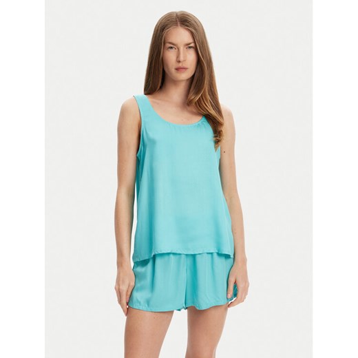 United Colors Of Benetton Piżama 41HY3P00S Niebieski Regular Fit ze sklepu MODIVO w kategorii Piżamy damskie - zdjęcie 184098218