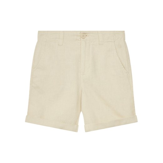 United Colors Of Benetton Szorty materiałowe 43WBC901E Beżowy Regular Fit ze sklepu MODIVO w kategorii Spodenki chłopięce - zdjęcie 184098219