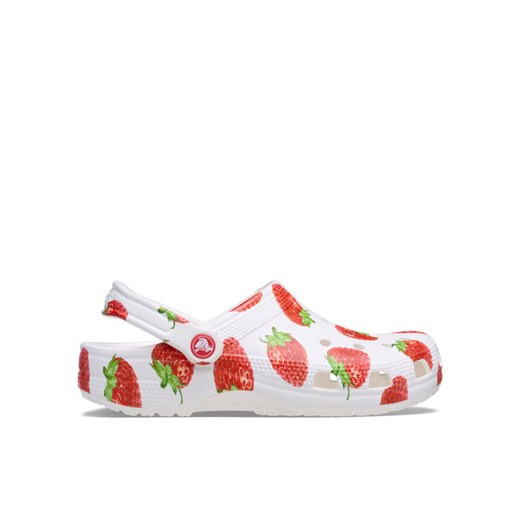 Crocs Klapki Classic Fresh Fruits Clog 211008 Biały ze sklepu MODIVO w kategorii Klapki męskie - zdjęcie 184098227