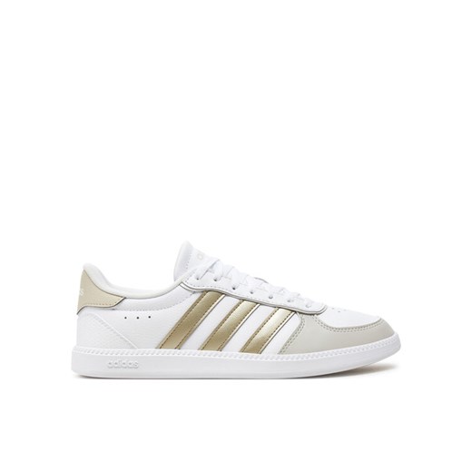 adidas Sneakersy Breaknet Sleek IH5458 Biały ze sklepu MODIVO w kategorii Buty sportowe damskie - zdjęcie 184098368