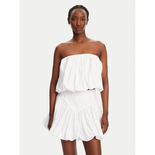 BARDOT Bluzka Lissett Poplin 59795TB Biały Relaxed Fit ze sklepu MODIVO w kategorii Bluzki damskie - zdjęcie 184098399