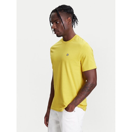 United Colors Of Benetton T-Shirt 3MI5J1AF7 Żółty Regular Fit ze sklepu MODIVO w kategorii T-shirty męskie - zdjęcie 184100739