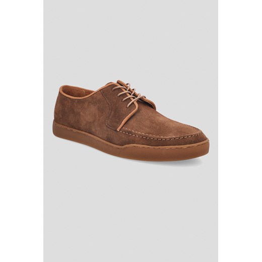 Buty Wigton Brązowe ze sklepu Lancerto S.A. w kategorii Półbuty męskie - zdjęcie 184100835