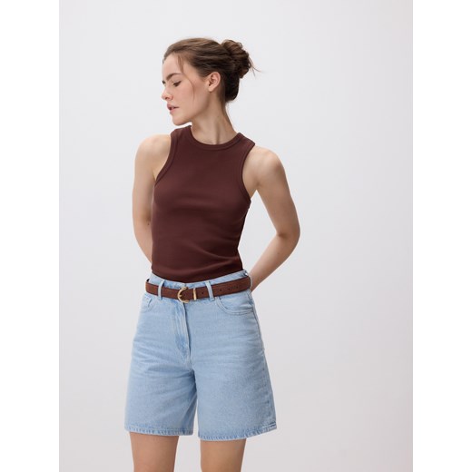 Bluzka damska Reserved casual z elastanu 