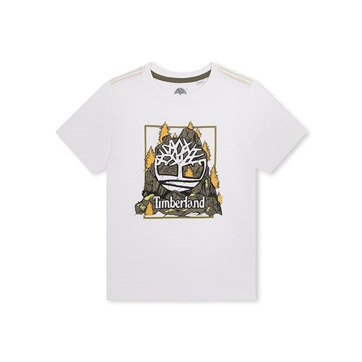 Timberland Koszulka w kolorze białym ze sklepu Limango Polska w kategorii T-shirty chłopięce - zdjęcie 184101808