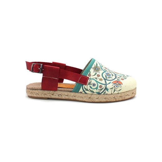 Calceo Espadryle ze wzorem Calceo 37 wyprzedaż Limango Polska