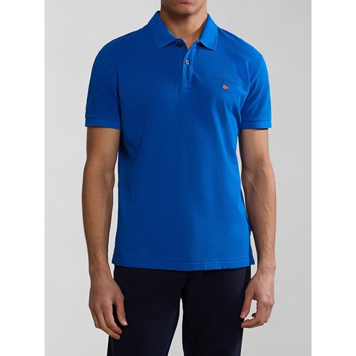 Napapijri Koszulka polo w kolorze niebieskim ze sklepu Limango Polska w kategorii T-shirty męskie - zdjęcie 184102047